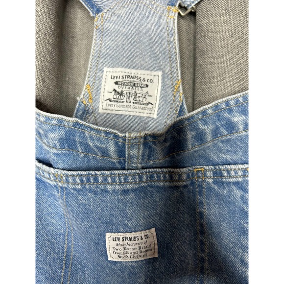 Levis Oversized Vintage Shortalls XL - Picture 4 of 9